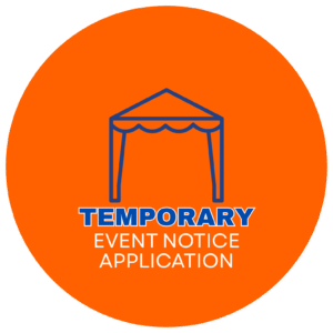 temporary event notice application